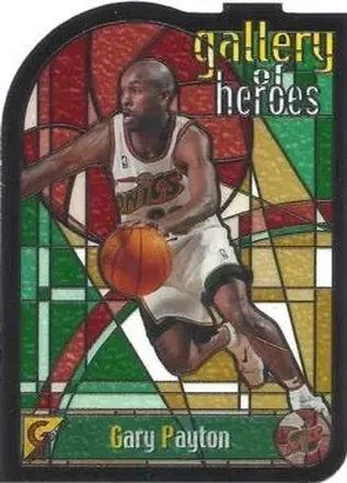 1999-00 Topps Gallery #GH6 Gallery of Heroes Gary Payton