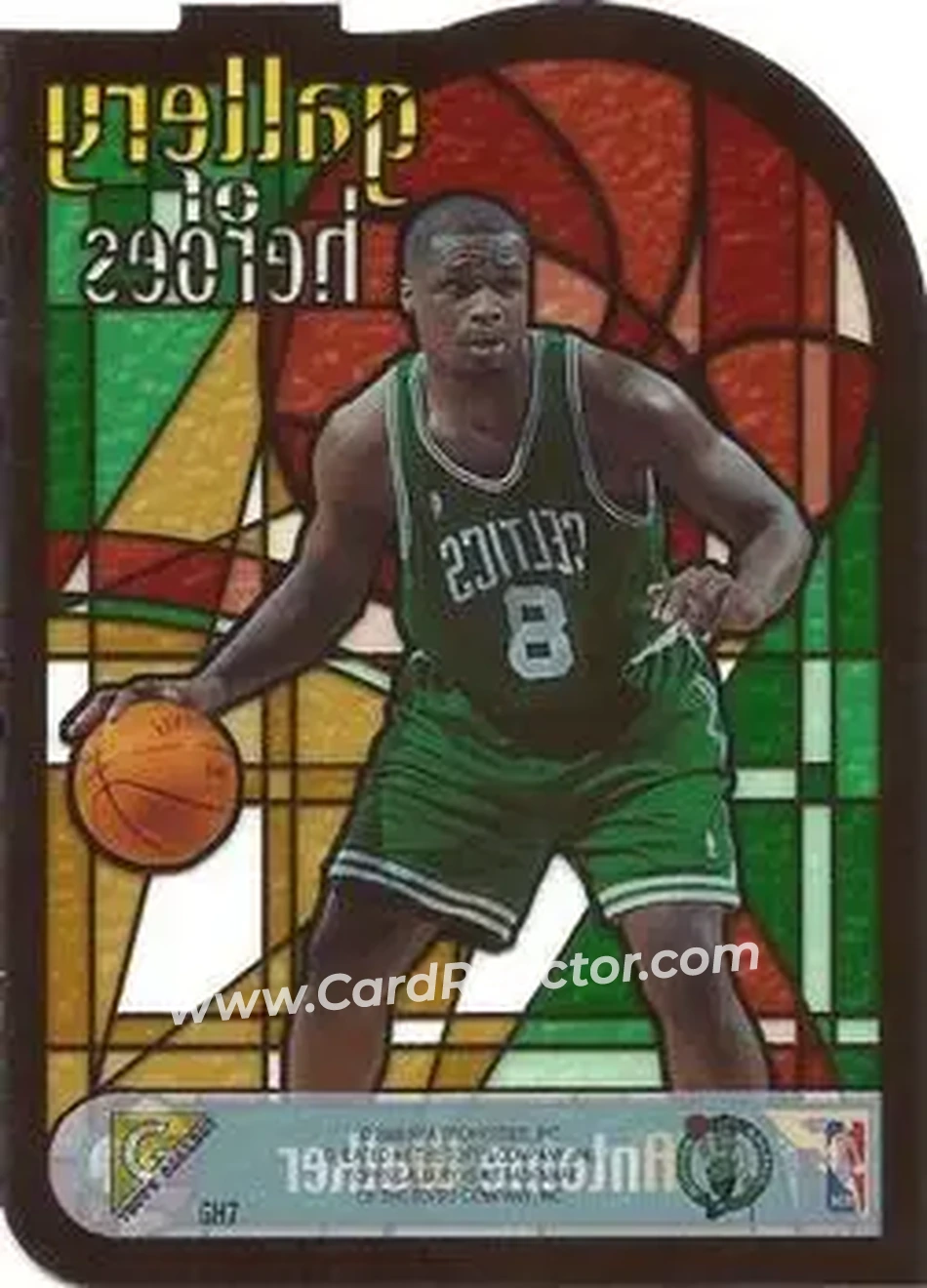 Back of Antoine Walker