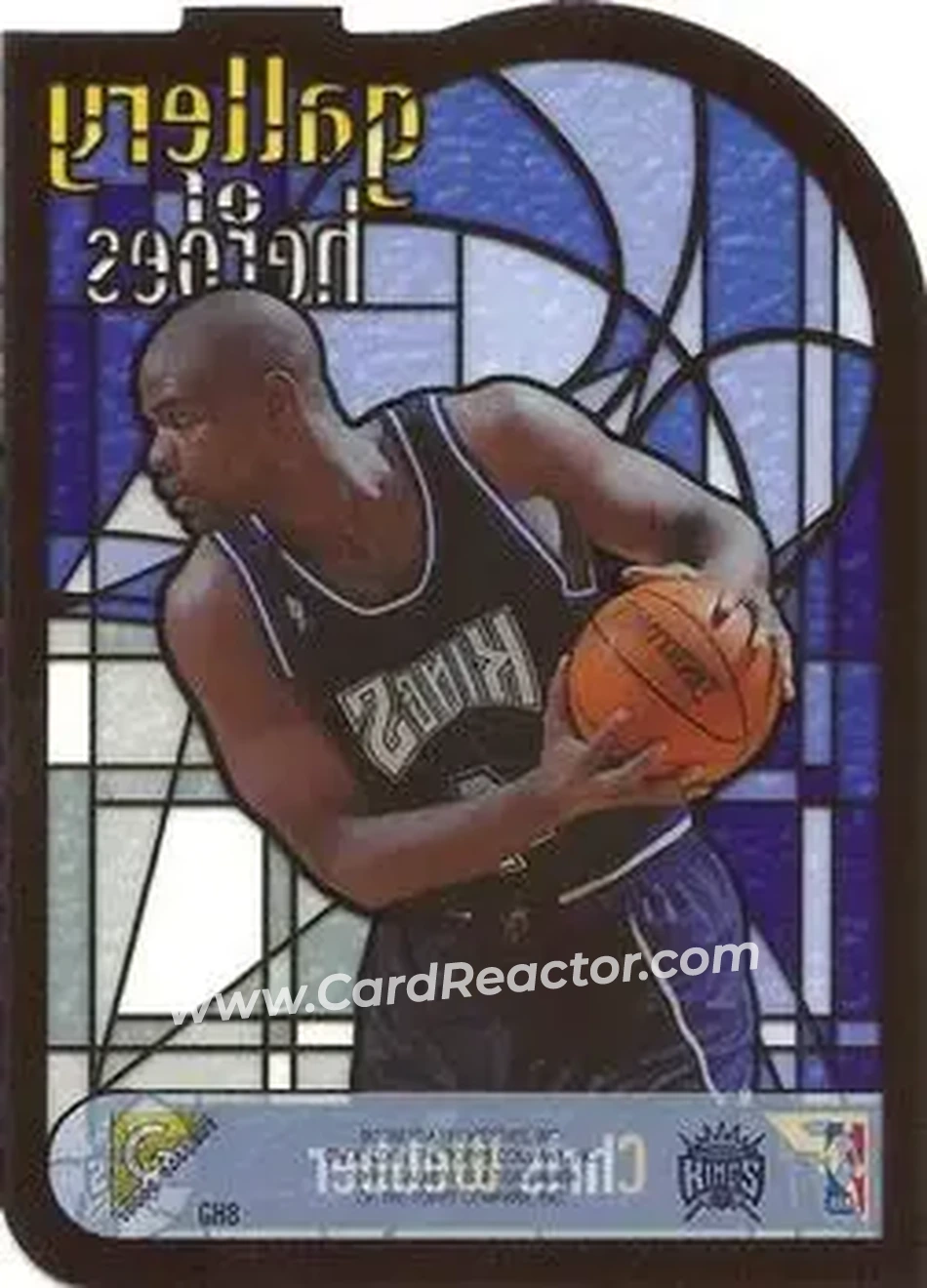 Back of Chris Webber