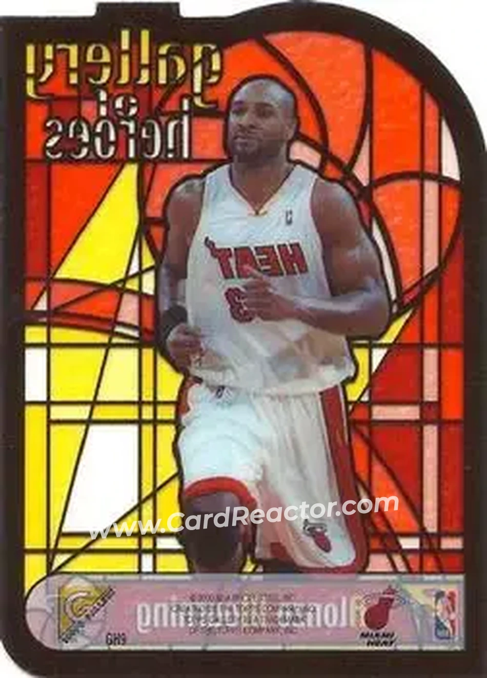 Back of Alonzo Mourning
