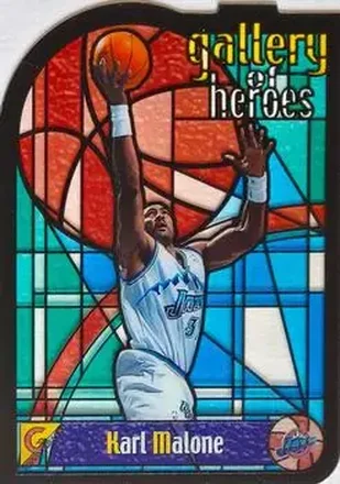 1999-00 Topps Gallery #GH10 Gallery of Heroes Karl Malone