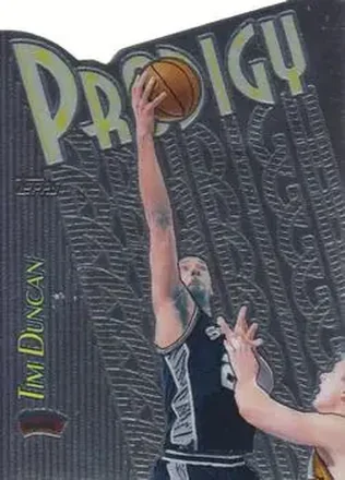1999-00 Topps #PR8 Prodigy Tim Duncan