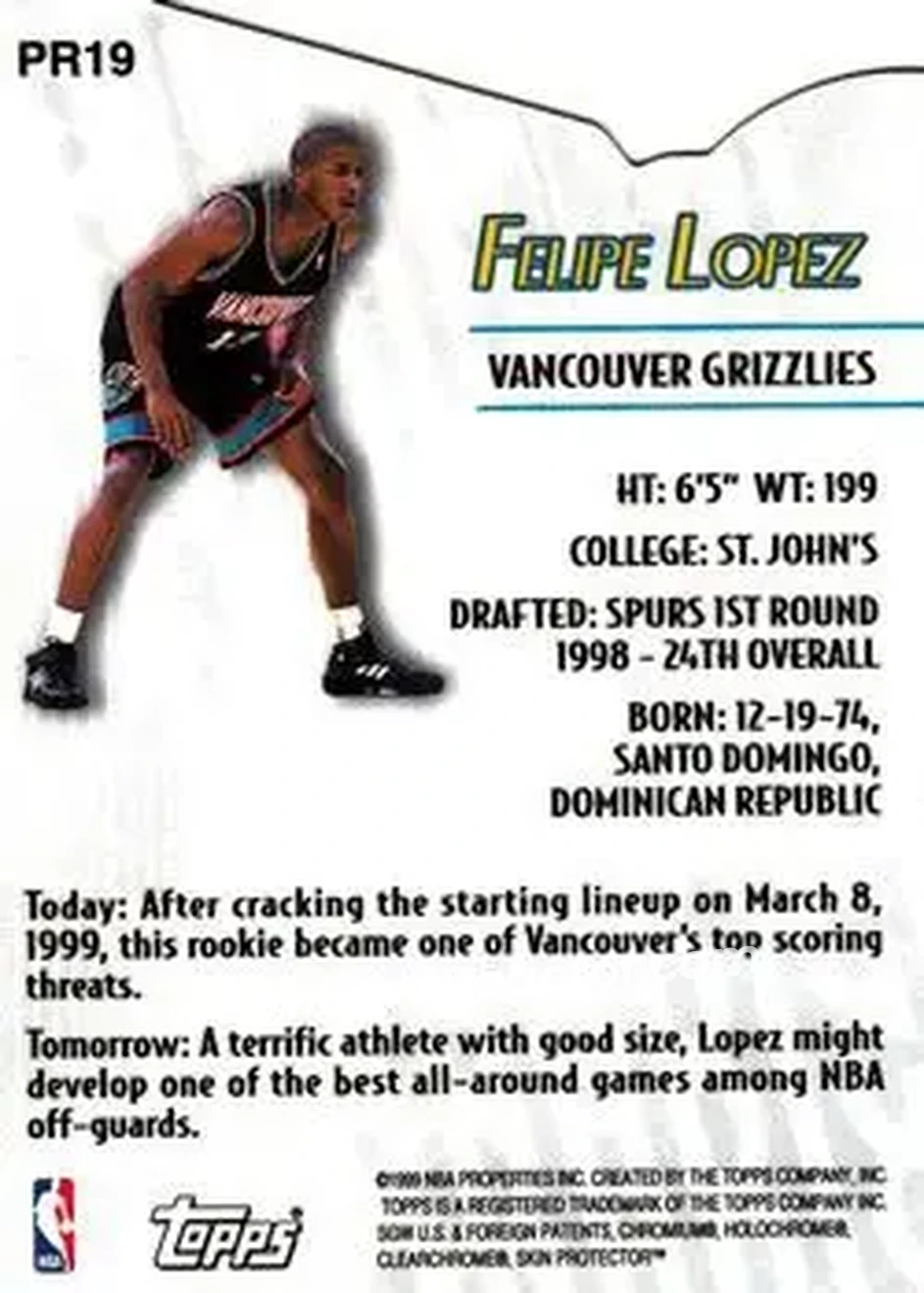 Back of Felipe López