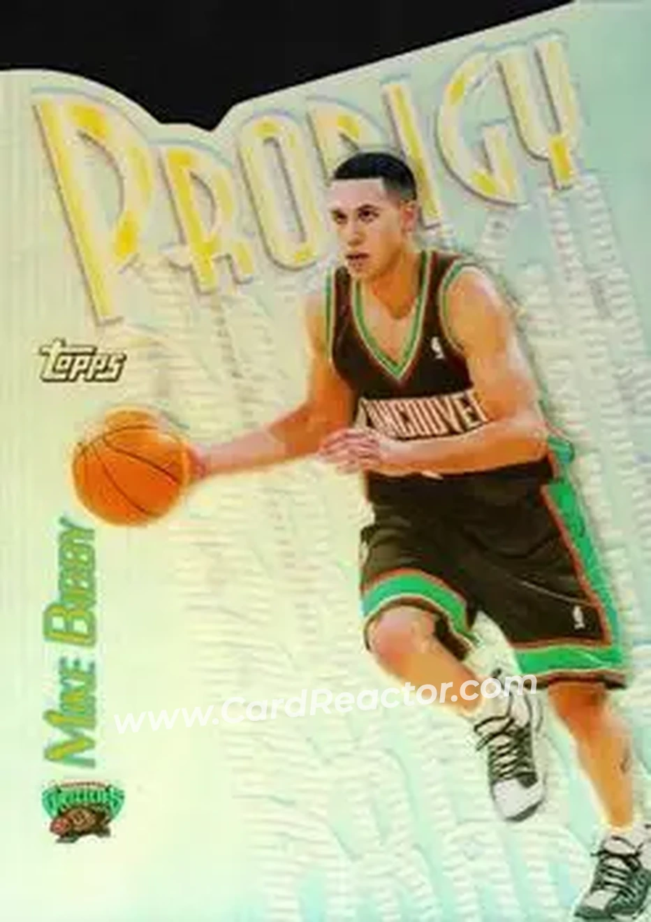 Front of Mike Bibby