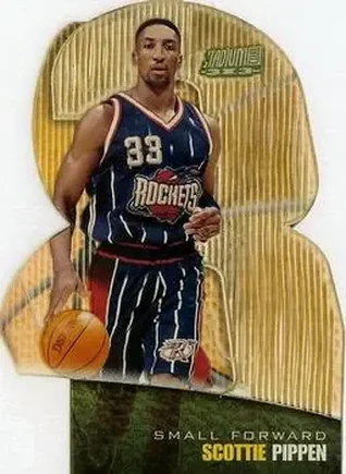 1999-00 Stadium Club #3C 3x3 Illuminator Scottie Pippen