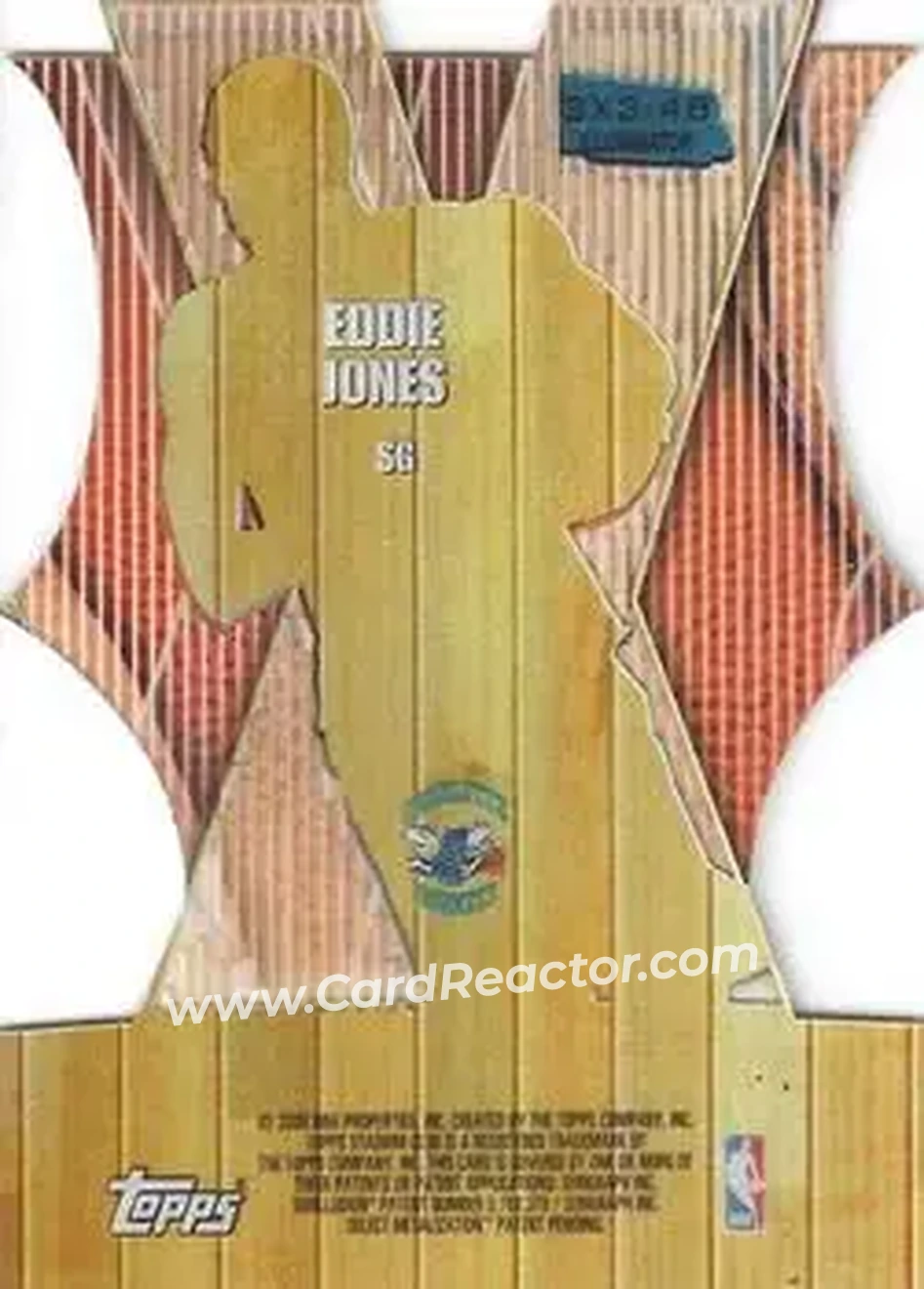 Back of Eddie Jones