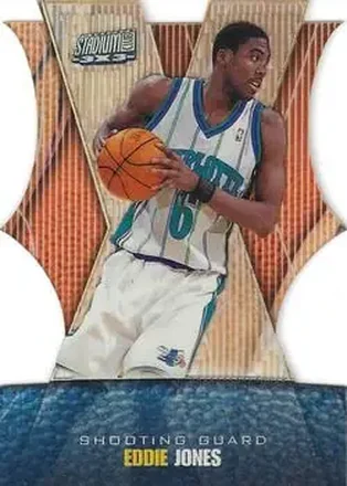 1999-00 Stadium Club #4B 3x3 Illuminator Eddie Jones