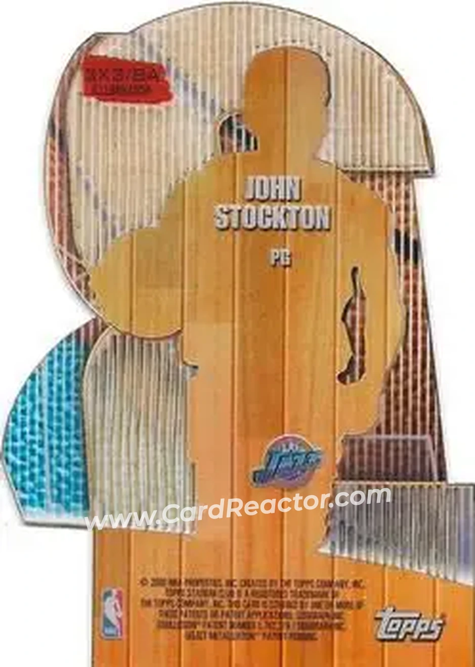 Back of John Stockton