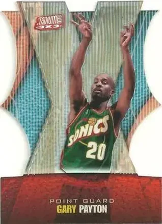 1999-00 Stadium Club #8B 3x3 Illuminator Gary Payton