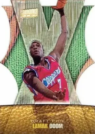1999-00 Stadium Club #9B 3x3 Illuminator Lamar Odom