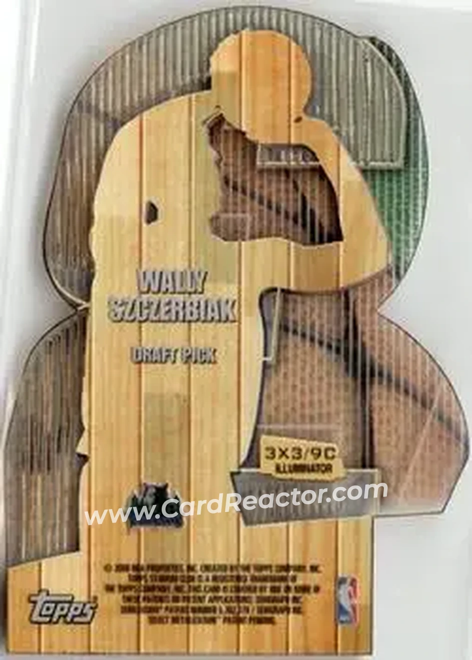 Back of Wally Szczerbiak