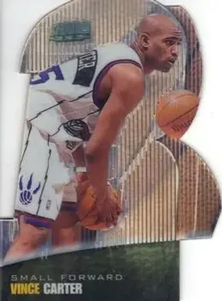 1999-00 Stadium Club #1A 3x3 Luminous Vince Carter