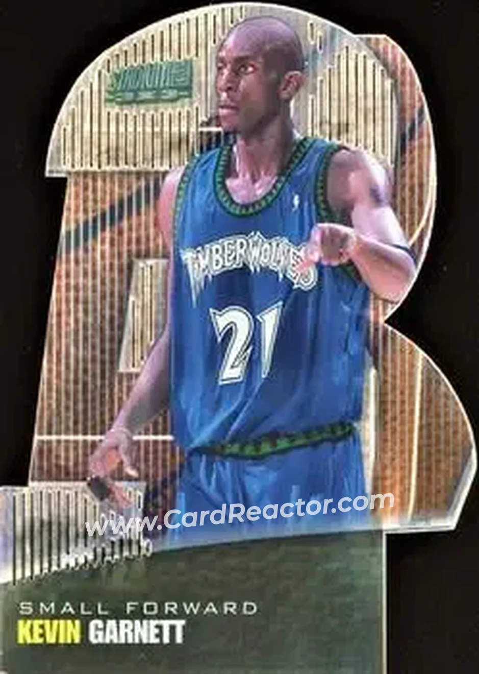 Front of Kevin Garnett