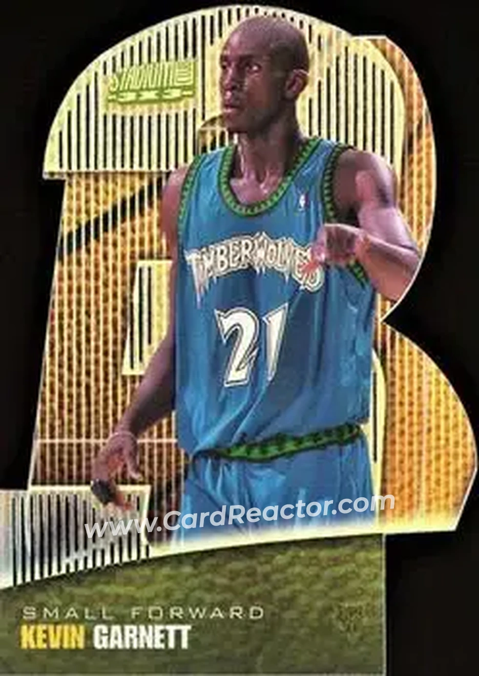 Front of Kevin Garnett