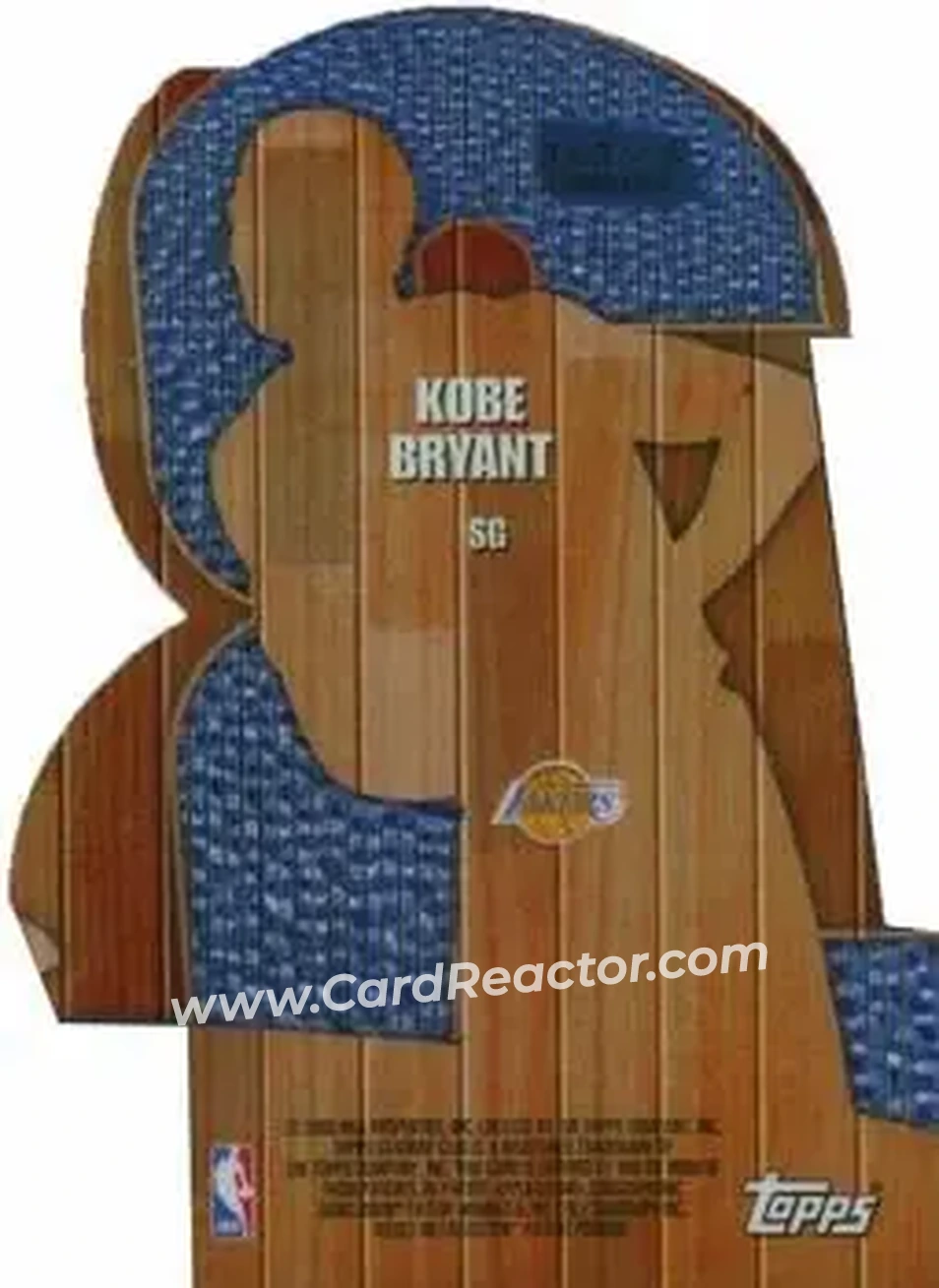 1999-00 Stadium Club - 3x3 Luminescent #4A - Kobe Bryant - Los Angeles Lakers