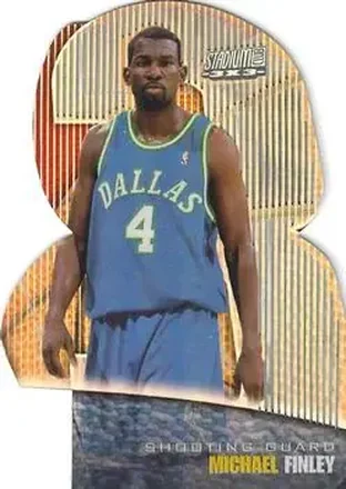1999-00 Stadium Club #4C 3x3 Luminescent Michael Finley