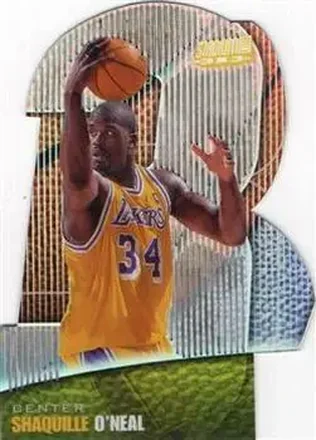 1999-00 Stadium Club #6A 3x3 Luminescent Shaquille O'Neal