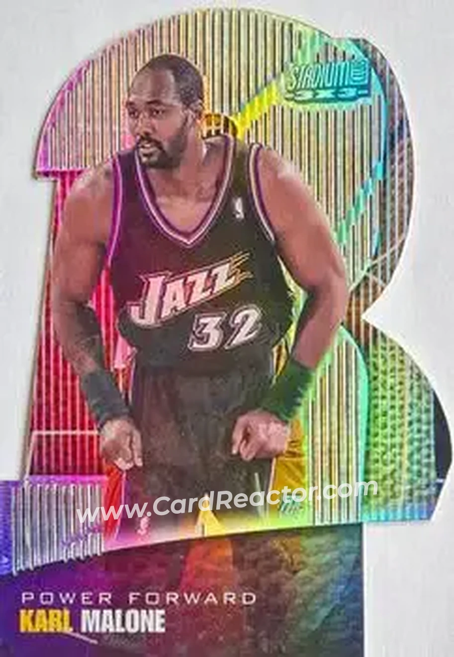 1999-00 Stadium Club - 3x3 Luminescent #7A - Karl Malone - Utah Jazz 1999-00 Stadium Club - 3x3 Luminescent #7A - Karl Malone - Utah Jazz