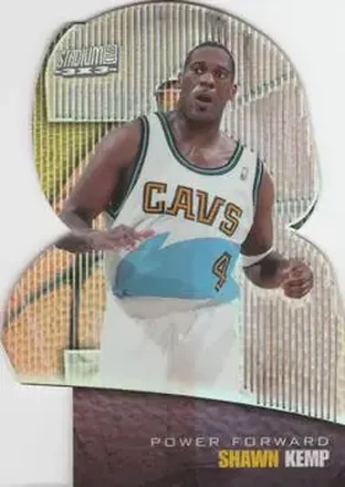 1999-00 Stadium Club #7C 3x3 Luminescent Shawn Kemp