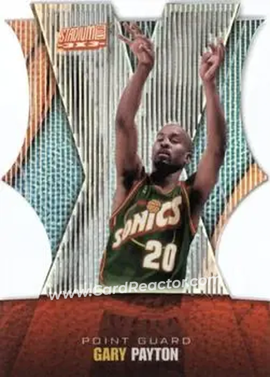 Front of Gary Payton