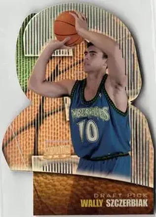 1999-00 Stadium Club #9C 3x3 Luminescent Wally Szczerbiak