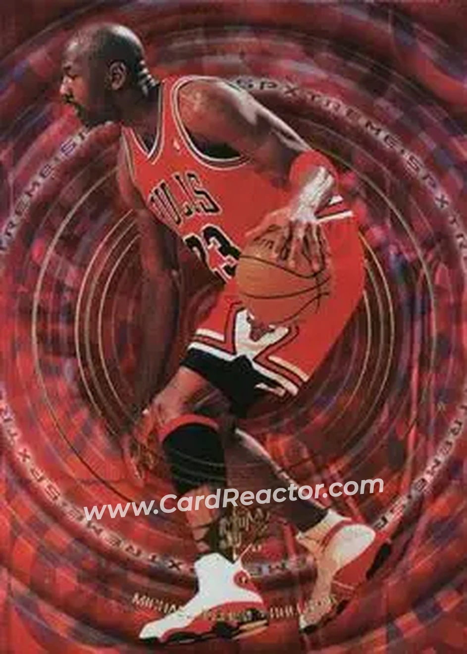 Front of Michael Jordan