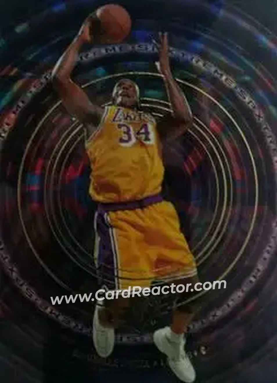 Front of Shaquille O'Neal