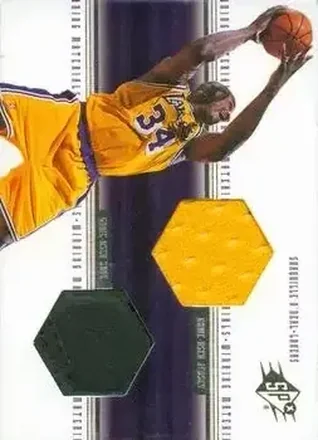 1999-00 SPx #WM8 Winning Materials Shaquille O'Neal