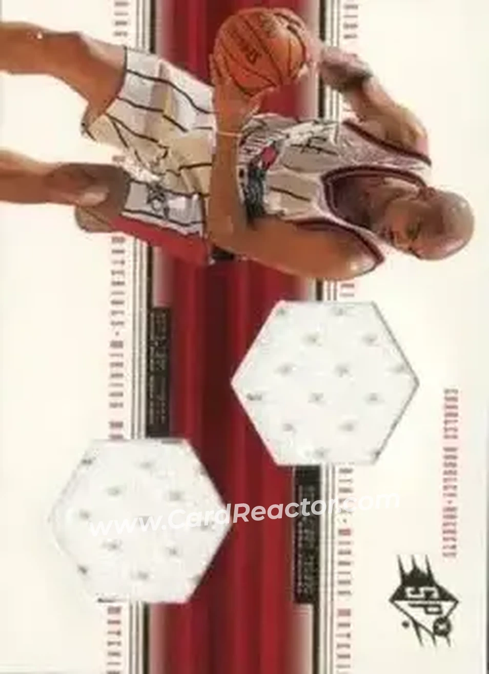 1999-00 SPx - Winning Materials #WM10 - Charles Barkley - Houston Rockets 1999-00 SPx - Winning Materials #WM10 - Charles Barkley - Houston Rockets