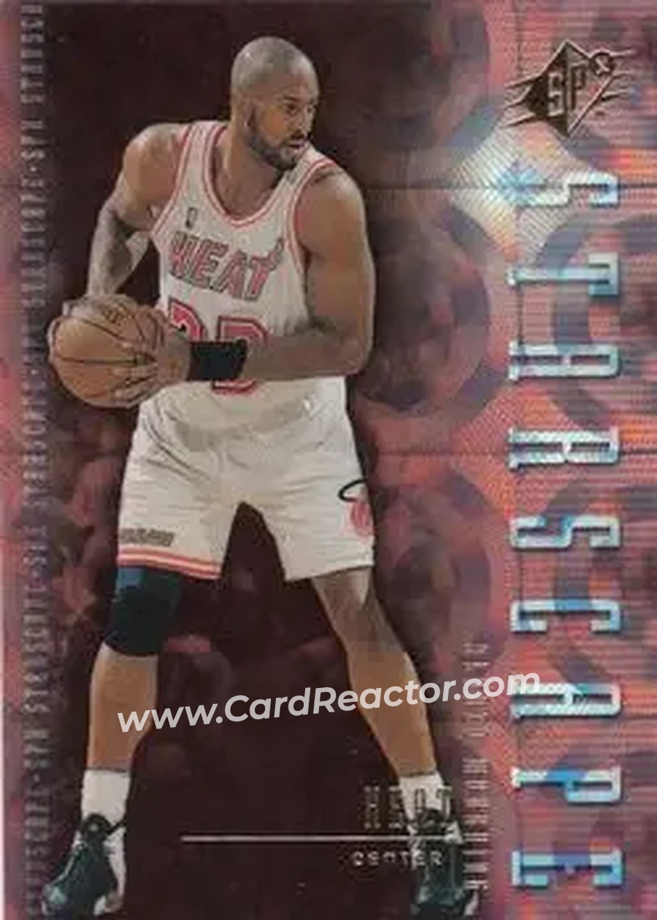 Front of Alonzo Mourning