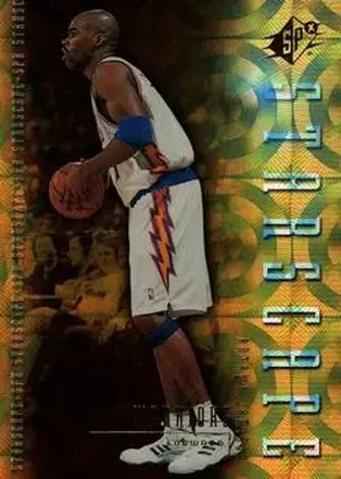 1999-00 SPx #ST9 Starscape Antawn Jamison