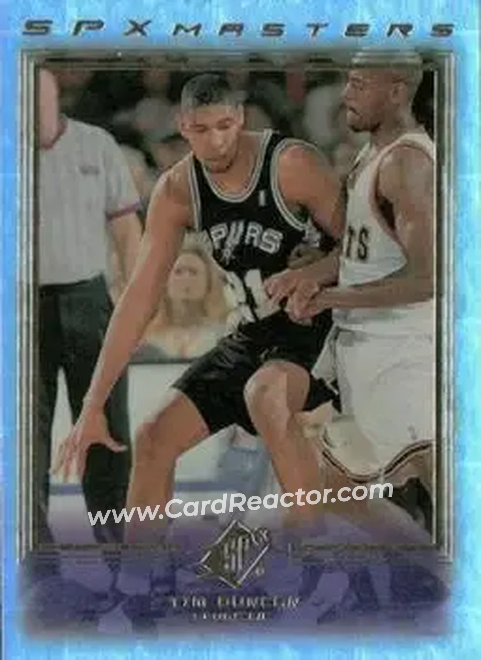 Front of Tim Duncan