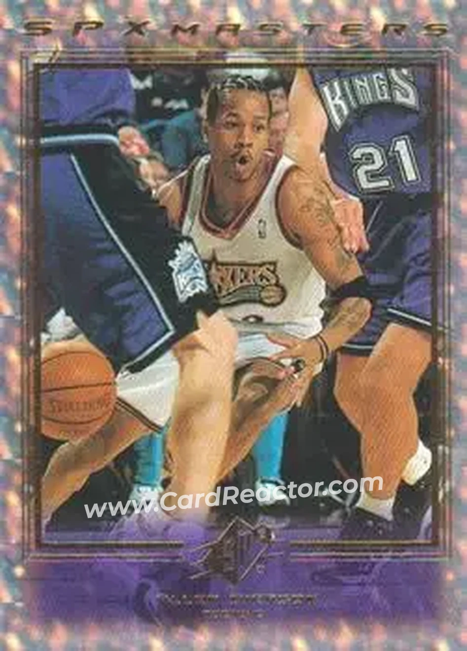 Front of Allen Iverson