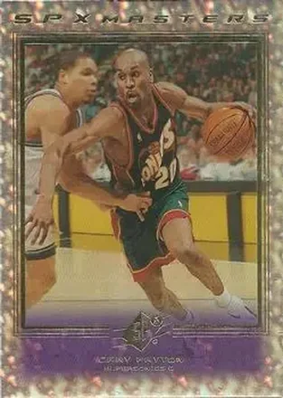 1999-00 SPx #M5 Masters Gary Payton