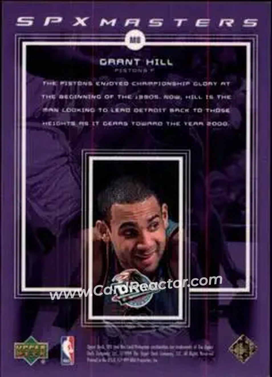 Back of Grant Hill