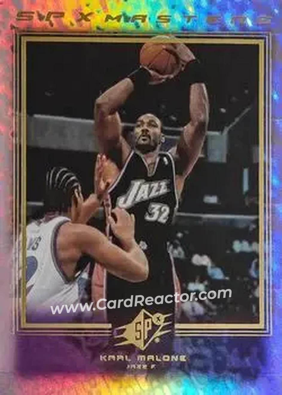 Front of Karl Malone