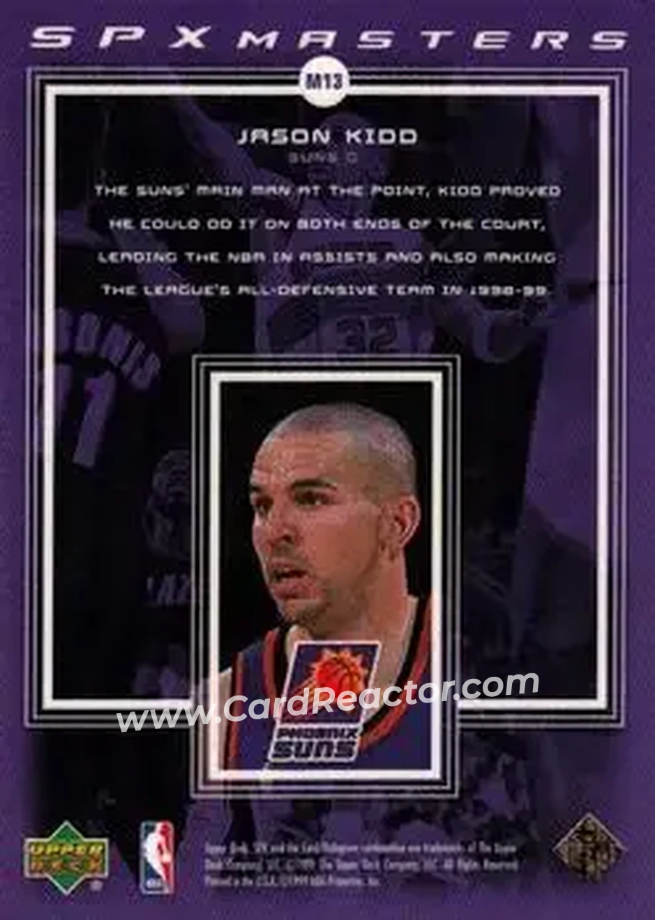 Back of Jason Kidd