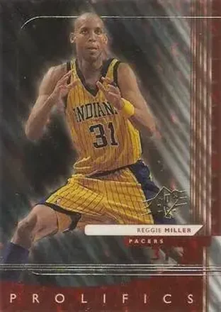 1999-00 SPx #P4 Prolifics Reggie Miller