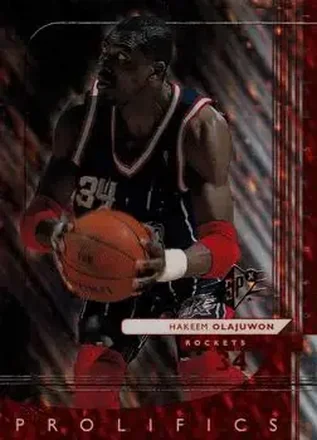 1999-00 SPx #P6 Prolifics Hakeem Olajuwon