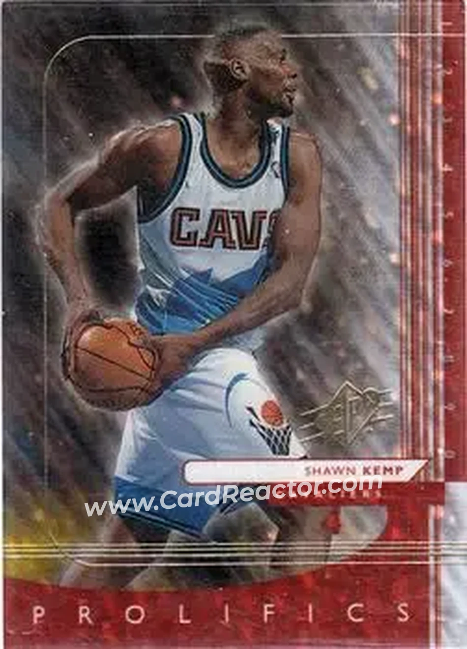 1999-00 SPx - Prolifics #P8 - Shawn Kemp - Cleveland Cavaliers