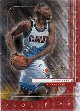 1999-00 SPx #P8 Prolifics Shawn Kemp