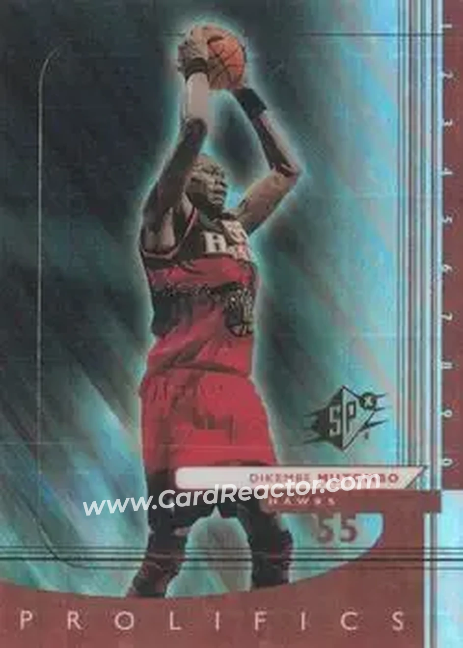 Front of Dikembe Mutombo