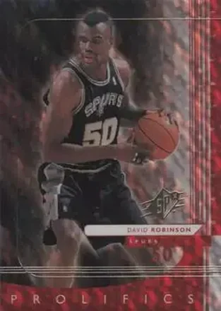 1999-00 SPx #P13 Prolifics David Robinson
