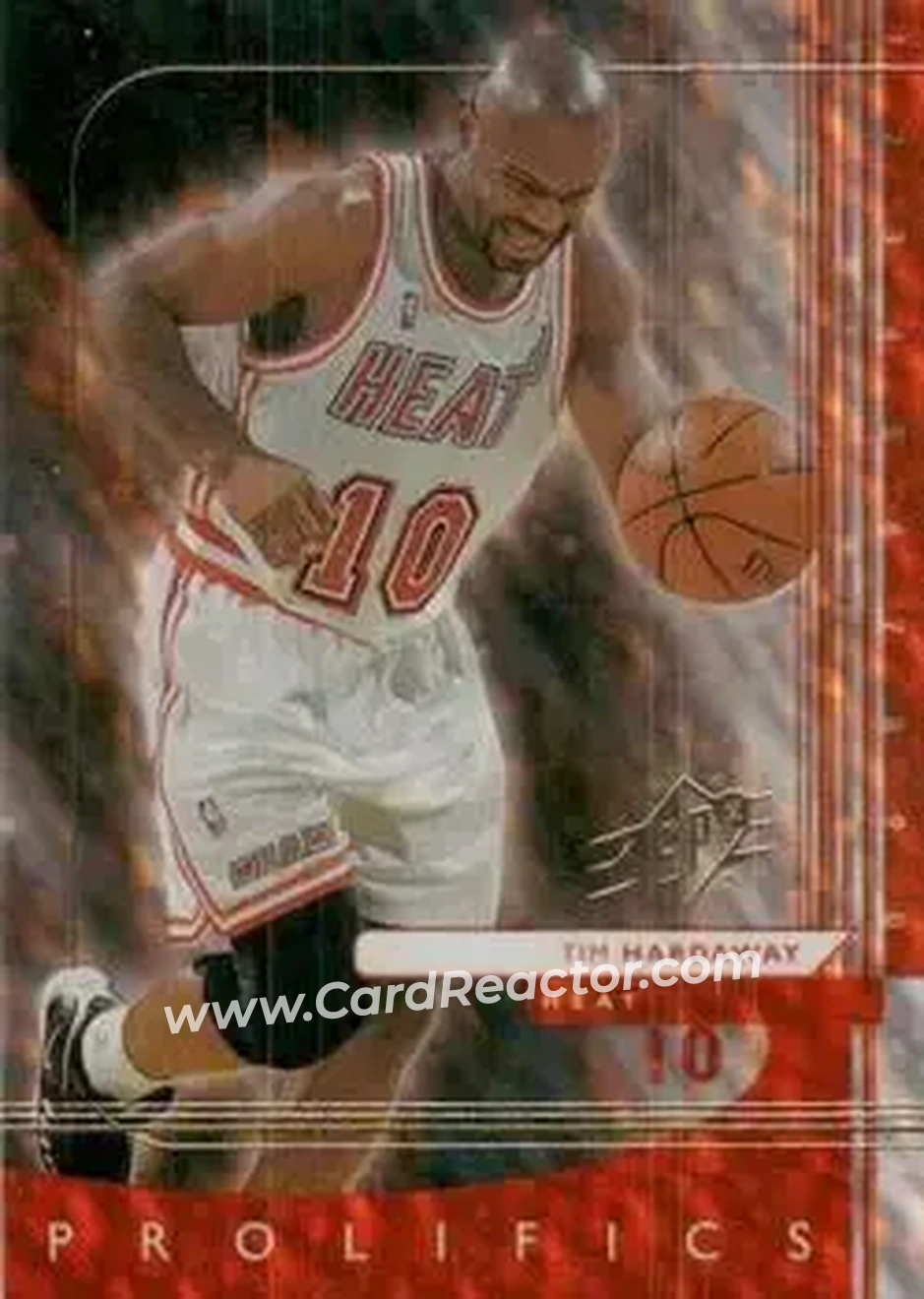 Front of Tim Hardaway