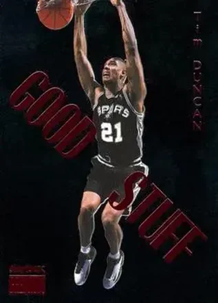 1999-00 SkyBox Premium - Good Stuff #5GS - Tim Duncan - San Antonio Spurs
