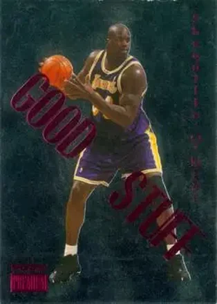 1999-00 SkyBox Premium - Good Stuff #10GS - Shaquille O'Neal - Los Angeles Lakers