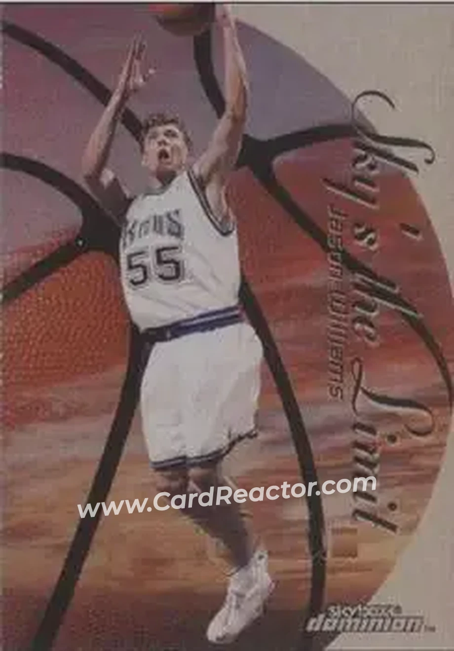 1999-00 SkyBox Dominion - Sky's the Limit #2 SL - Jason Williams - Sacramento Kings 1999-00 SkyBox Dominion - Sky's the Limit #2 SL - Jason Williams - Sacramento Kings