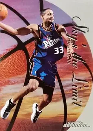 1999-00 SkyBox Dominion #3 SL Sky's the Limit Grant Hill