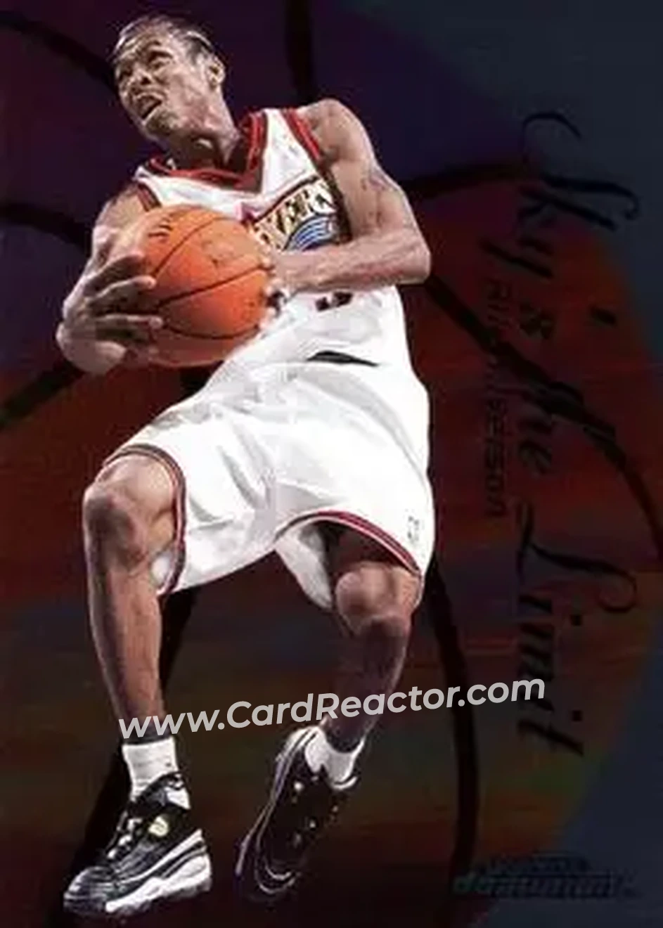 1999-00 SkyBox Dominion - Sky's the Limit #5 SL - Allen Iverson - Philadelphia 76ers