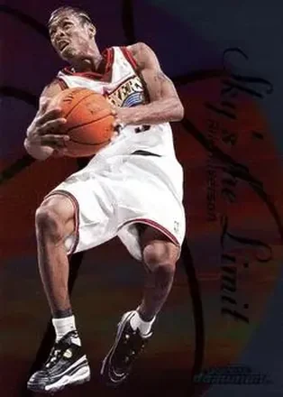 1999-00 SkyBox Dominion #5 SL Sky's the Limit Allen Iverson